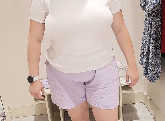 В примерочной